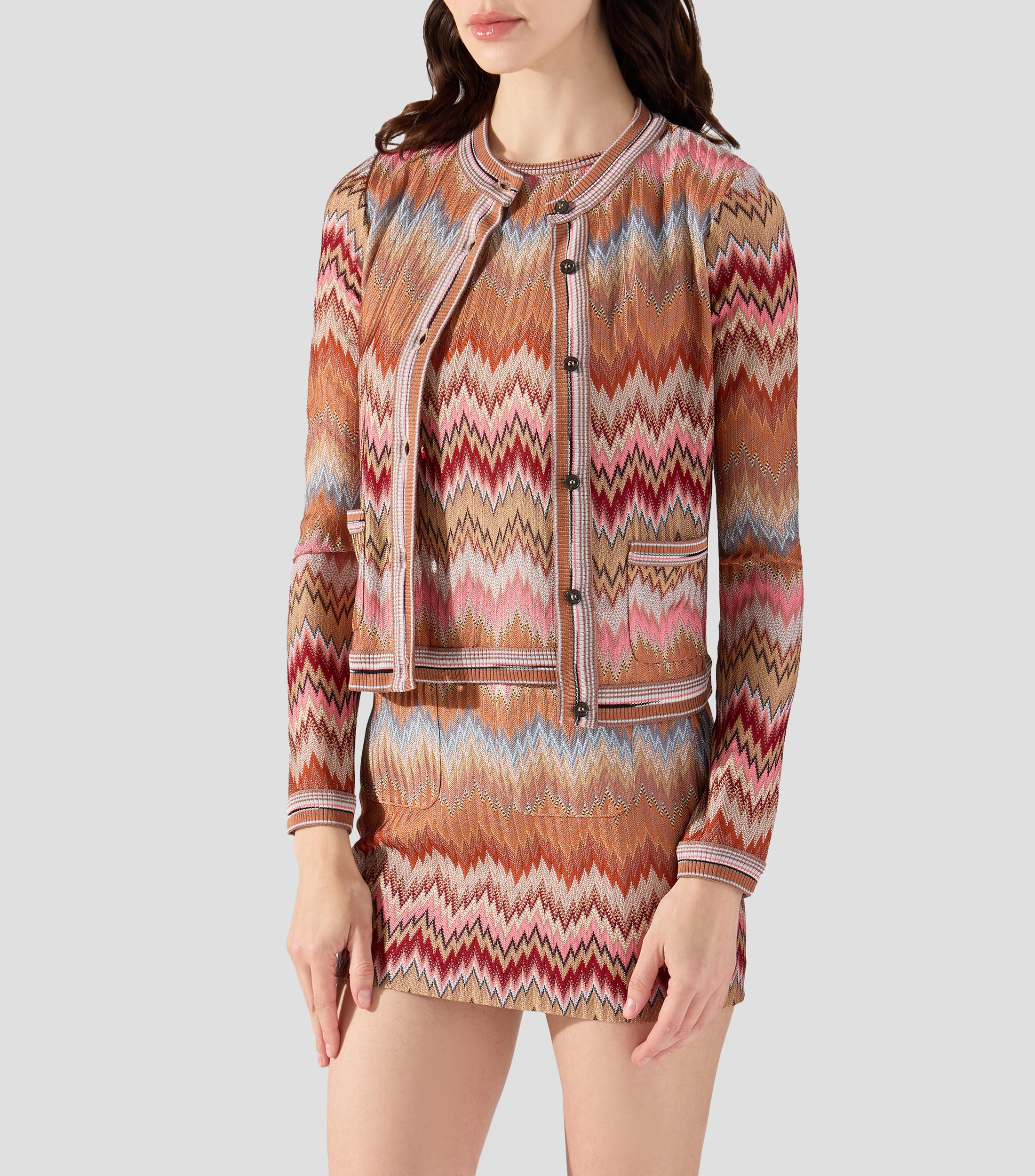 Cárdigan estampado Mujer